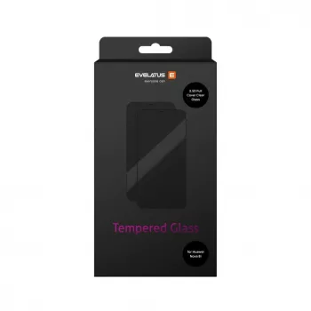 Evelatus 2.5D Full Cover Japan Glue Glass Antistatische Screenprotector voor Huawei Nova 8i