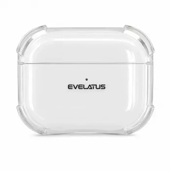 Evelatus Apple AirPods 3 TPU-beschermhoesje glanzend transparant