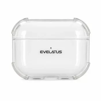 Evelatus Apple AirPods 4 TPU-beschermhoesje Shine transparant
