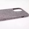Evelatus Apple stoffen hoesje voor iPhone 12 mini EFC01 - zwart