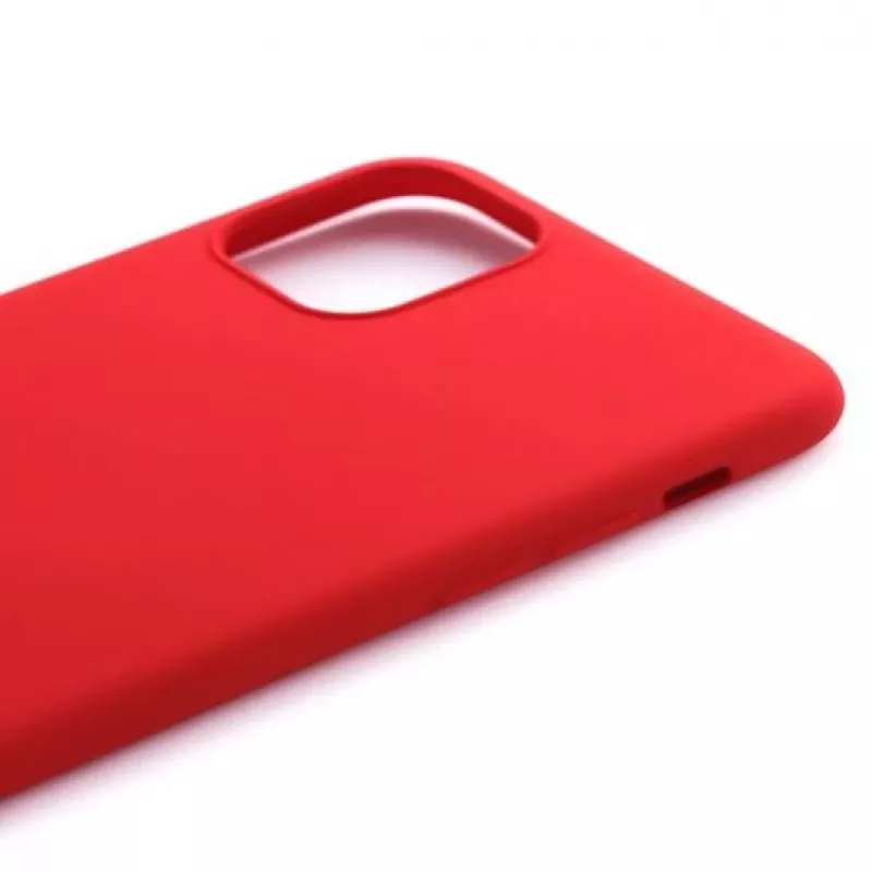 Evelatus Apple iPhone 11 nano siliconen hoes soft touch TPU rood