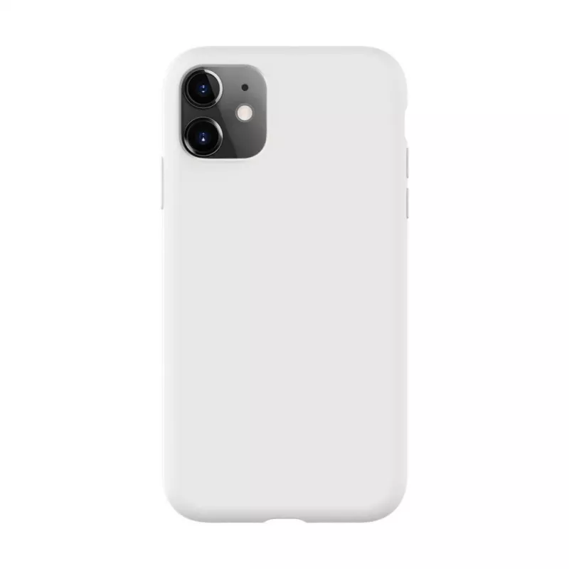 Evelatus Apple iPhone 11 Premium Soft Touch siliconen hoesje wit