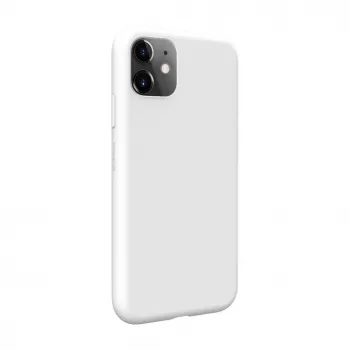 Evelatus Apple iPhone 11 Premium Soft Touch siliconen hoesje wit
