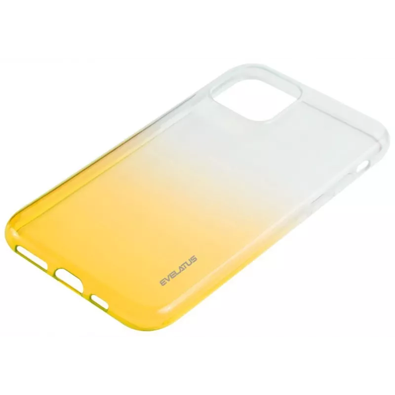 Evelatus Apple iPhone 11 Pro Max Gradient TPU Hoesje Goud