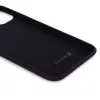 Evelatus Apple iPhone 11 Pro Max nano siliconen hoes soft touch TPU zwart
