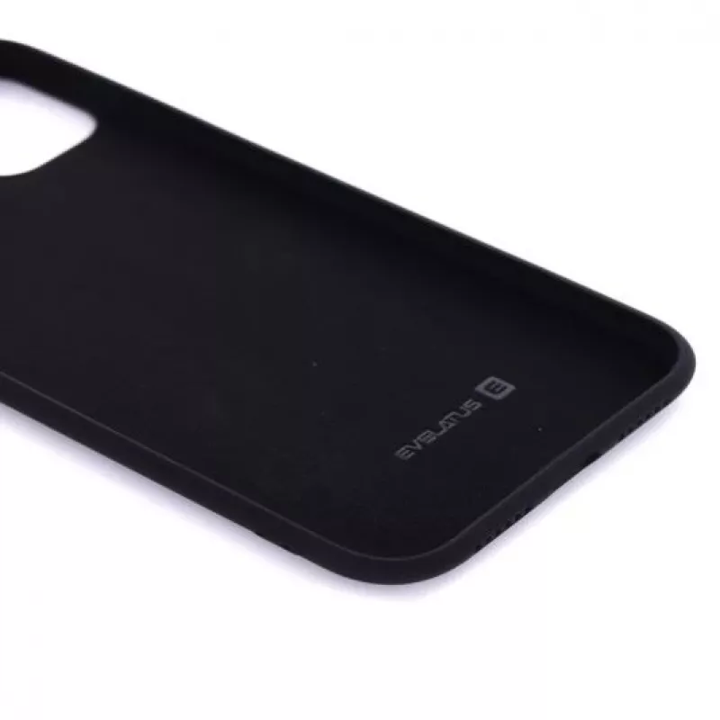 Evelatus Apple iPhone 11 Pro Max nano siliconen hoes soft touch TPU zwart
