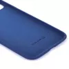 Evelatus Apple iPhone 11 Pro Max Nano Siliconen Hoesje Soft Touch TPU Donkerblauw