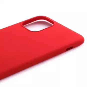 Evelatus Apple iPhone 11 Pro Max nano siliconen hoesje soft touch TPU rood