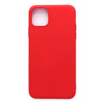 Evelatus Apple iPhone 11 Pro Max nano siliconen hoesje soft touch TPU rood