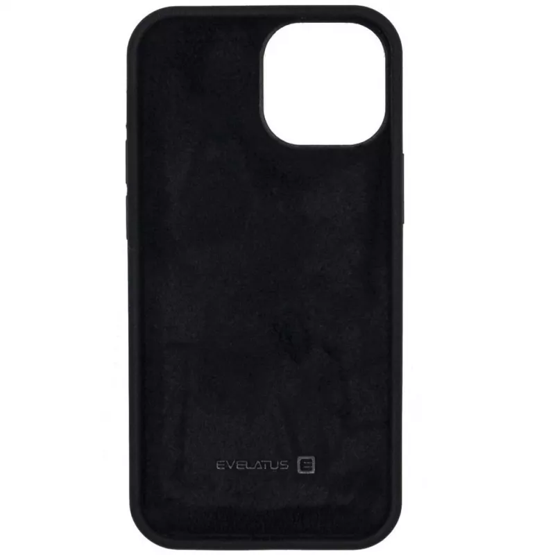 Evelatus Apple iPhone 11 Pro Max premium soft touch siliconenhoes zwart