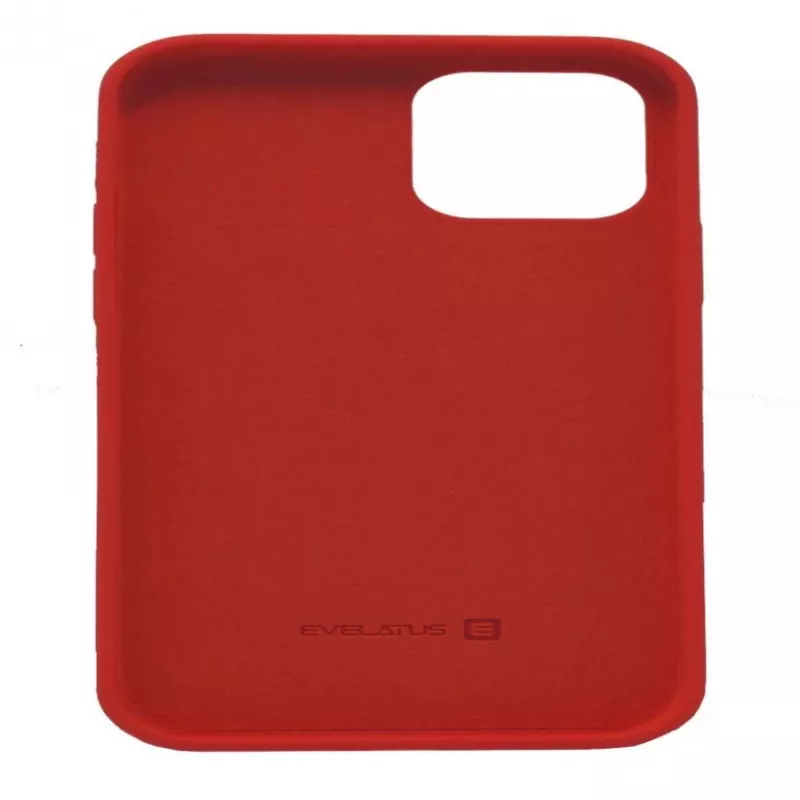 Evelatus Apple iPhone 12/12 Pro Nano silicone hoesje Soft Touch TPU rood