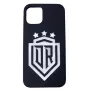 Evelatus Apple iPhone 12 Mini Soft Touch Siliconen Hoesje DR LOGO N1 Wit