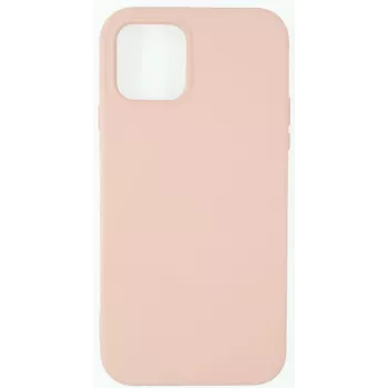 EVELATUS Apple iPhone 12 Pro Max nano siliconen hoesje soft touch TPU beige