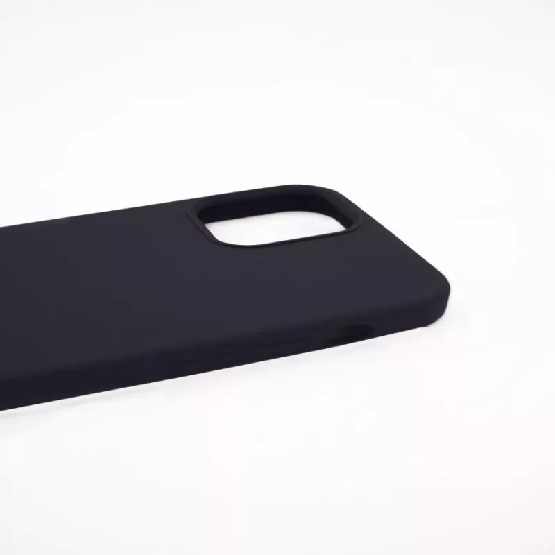 Evelatus Apple iPhone 12 Pro Max Premium Soft Touch siliconenhoes zwart