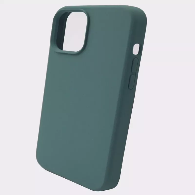 Evelatus Apple iPhone 12 Pro Max Premium Soft Touch siliconenhoesje dennengroen