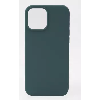 Evelatus Apple iPhone 12 Pro Max Premium Soft Touch siliconenhoesje dennengroen