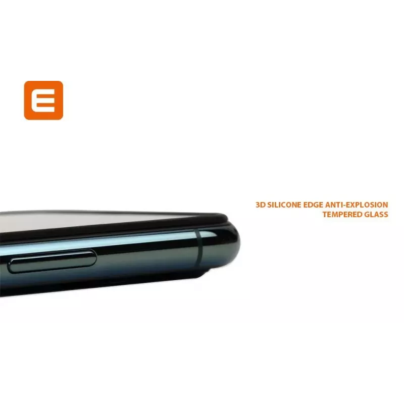 Evelatus Apple iPhone 12 Pro Max rubber anti-broken 3D glas full cover Japanse lijm antistatisch
