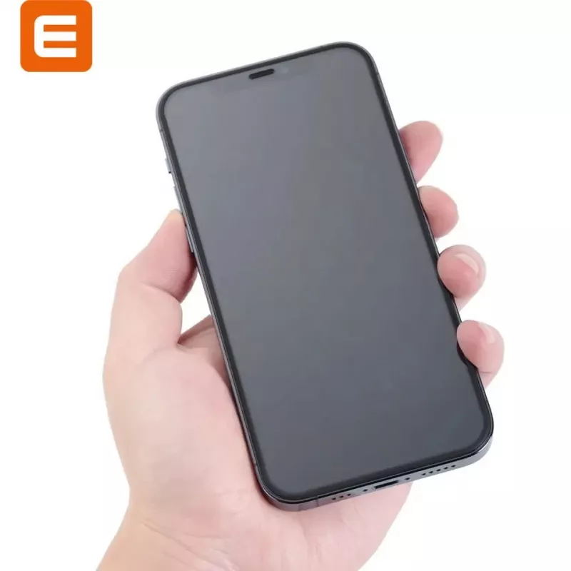 Evelatus Apple iPhone 12 Pro Max rubber anti-broken 3D glas full cover Japanse lijm antistatisch