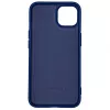 Evelatus Apple iPhone 13 Nano siliconenhoes Soft Touch TPU blauw