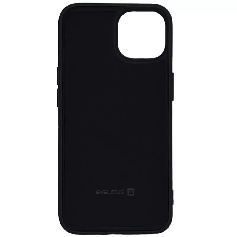 Evelatus Apple iPhone 14 6,1 inch Nano siliconehoesje Soft Touch TPU zwart