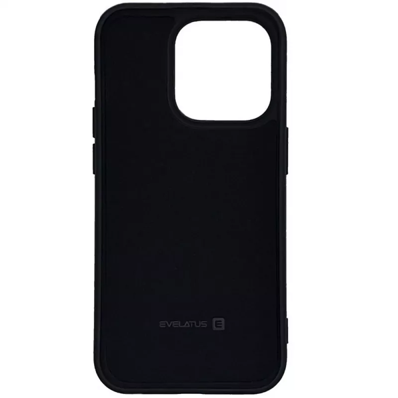Evelatus Apple iPhone 14 Pro 6.1 nano siliconen hoesje soft touch TPU zwart