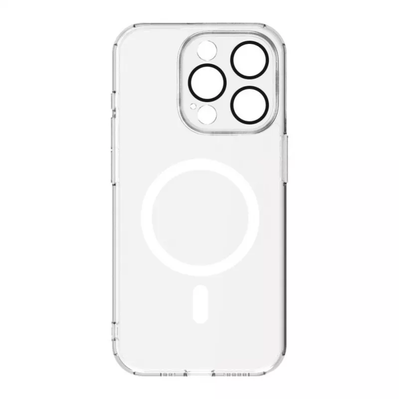 Evelatus Apple iPhone 14 Pro transparant hoesje met MagSafe en camerabescherming transparant