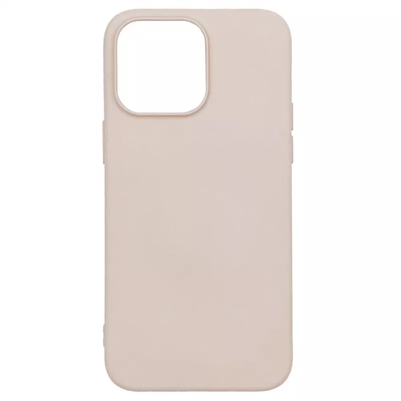 Evelatus Apple iPhone 14 Pro Max 6,7 inch Nano Silicone Case Soft Touch TPU beige
