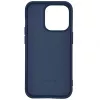 Evelatus Apple iPhone 14 Pro Max 6,7 inch Nano siliconehoesje Soft Touch TPU blauw