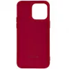 Evelatus Apple iPhone 14 Pro Max 6,7 inch nano-siliconehoesje soft touch TPU rood