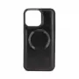 Evelatus Apple iPhone 14 Pro Max multifunctionele portemonnee polsband leren hoesje zwart