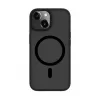 Evelatus Apple iPhone 15 hybride hoesje met MagSafe PC+TPU zwart