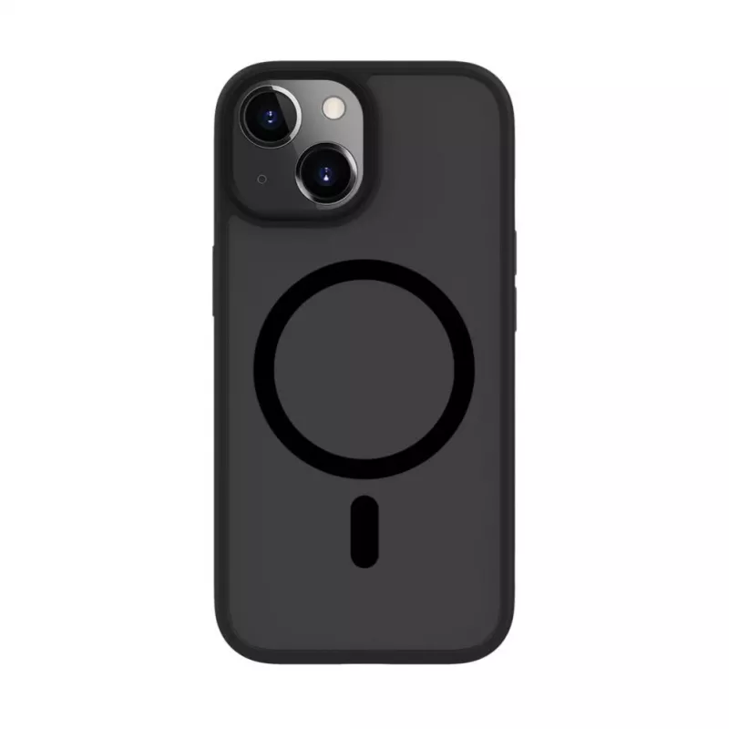 Evelatus Apple iPhone 15 hybride hoesje met MagSafe PC+TPU zwart