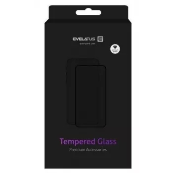 Evelatus Apple iPhone 15 Plus gehard glas schermbeschermingsfolie 0,33 mm 3-voudige sterkte plat helder met Japanse lijm en antistatisch