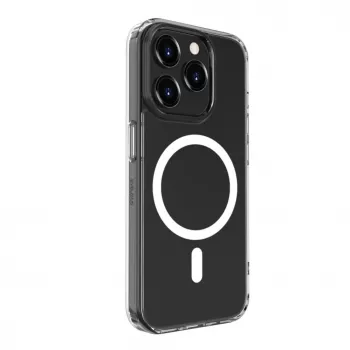 Evelatus Apple iPhone 15 Pro Transparante Hoes met MagSafe Transparant