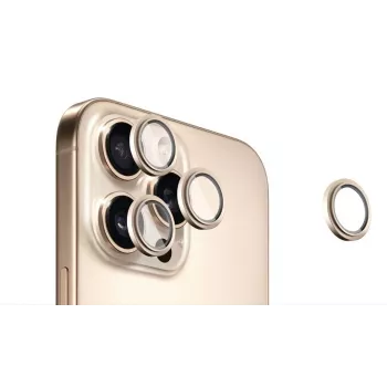 Evelatus Apple iPhone 16 Pro / 16 Pro Max camera-lensbescherming Armor Clear