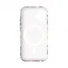 Evelatus Apple iPhone 16 Slim Shell met MagSafe Custom Flower Red Print