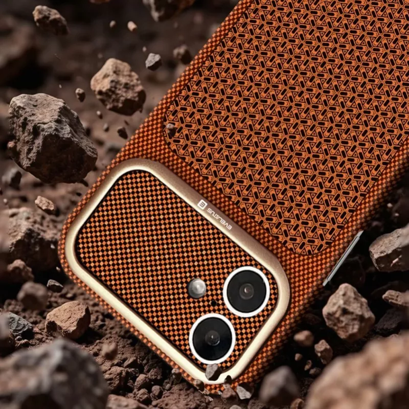 Evelatus Apple iPhone 18 Pro Carbon Premium Edition MagSafe-hoesje groen