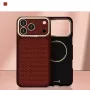Evelatus Apple iPhone 18 Pro Max Carbon Premium Edition MagSafe-hoesje Burgundy