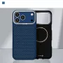 Evelatus Apple iPhone 18 Pro Max Carbon Premium Edition MagSafe-hoesje middernachtblauw