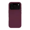 Evelatus Apple iPhone 18 Pro Max Premium MagSafe Soft Touch Siliconenhoes Burgunderrot