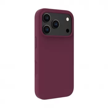 Evelatus Apple iPhone 18 Pro Max Premium MagSafe Soft Touch Siliconenhoes Burgunderrot