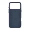 Evelatus Apple iPhone 18 Pro Max Premium MagSafe Soft Touch-silicone hoesje donkerblauw