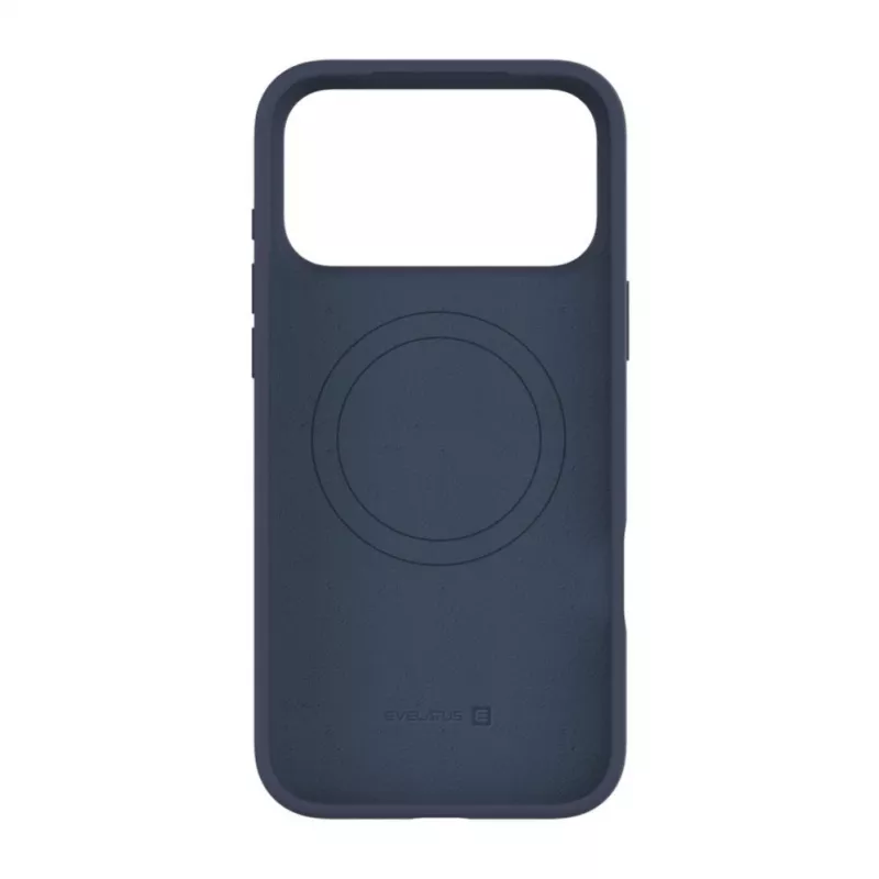 Evelatus Apple iPhone 18 Pro Max Premium MagSafe Soft Touch-silicone hoesje donkerblauw