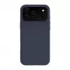 Evelatus Apple iPhone 18 Pro Max Premium MagSafe Soft Touch-silicone hoesje donkerblauw
