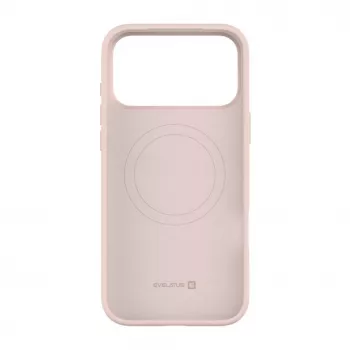 Evelatus Apple iPhone 18 Pro Max Premium MagSafe Soft Touch-silicone hoesje pink sand