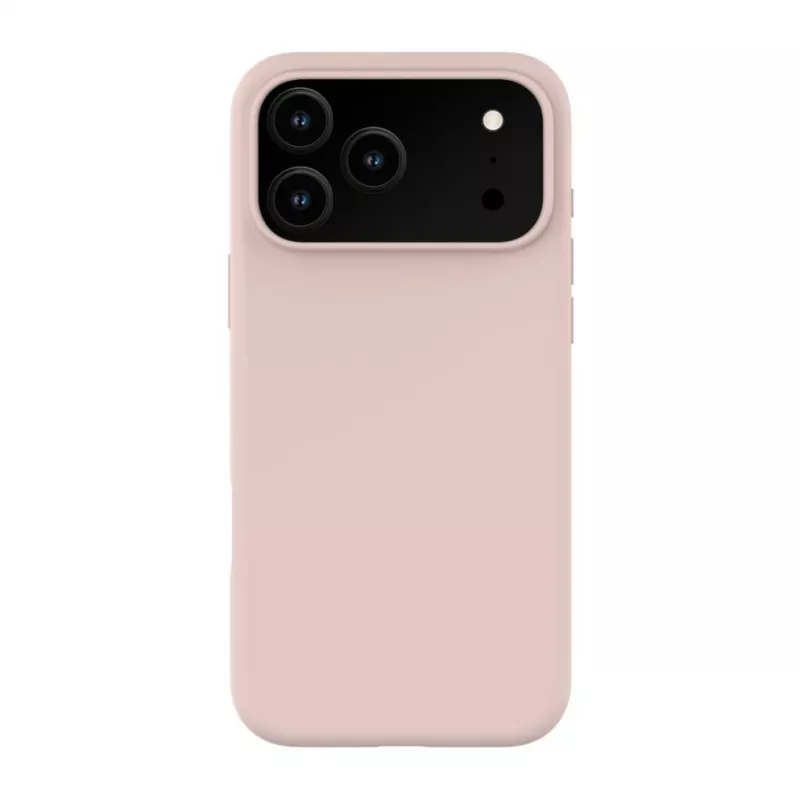 Evelatus Apple iPhone 18 Pro Max Premium MagSafe Soft Touch-silicone hoesje pink sand