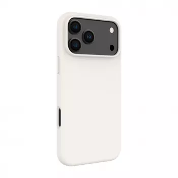 Evelatus Apple iPhone 18 Pro Max Premium MagSafe Soft Touch siliconen hoesje zilver