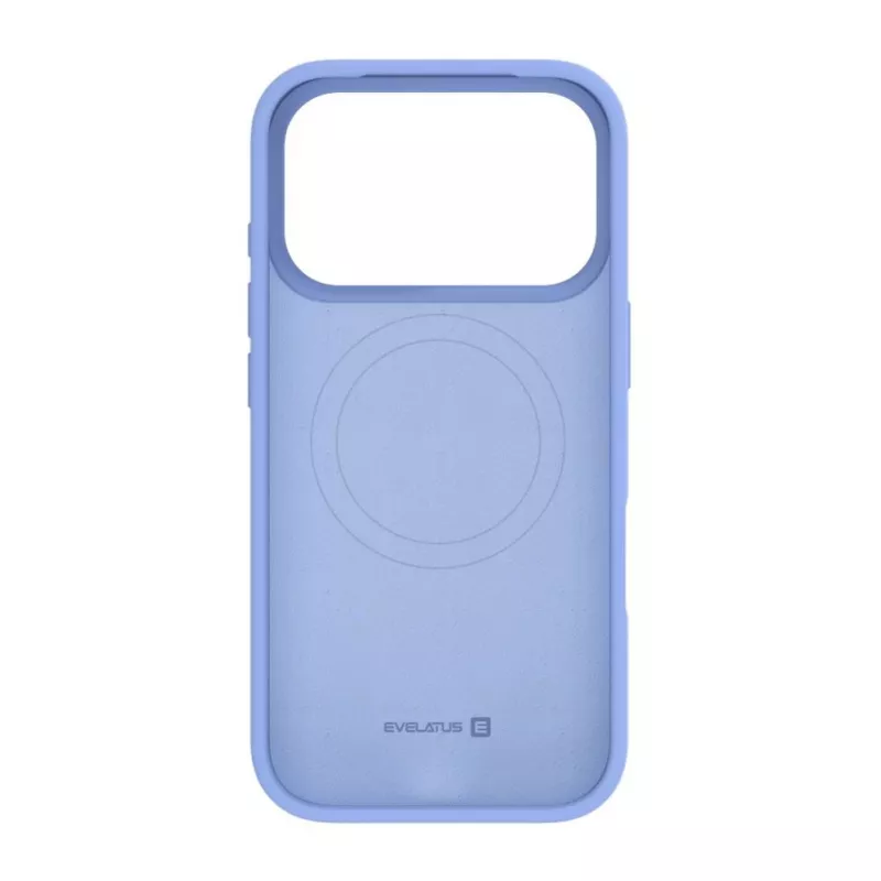 Evelatus Apple iPhone 18 Pro Premium MagSafe Soft Touch-silicone hoesje blauw