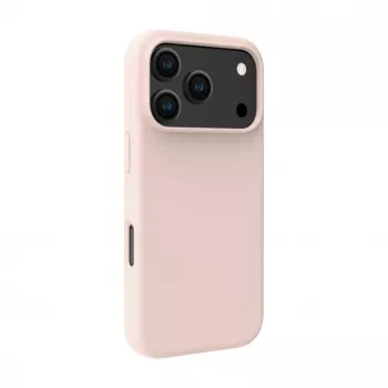 Evelatus Apple iPhone 18 Pro Premium MagSafe Soft Touch siliconen hoesje Pink Sand