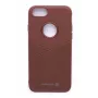 Evelatus Apple iPhone 7/8/SE 2020/SE 2022 Siliconen Achterkant Hoesje Phanton Brown